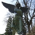 All Saints Parish Cemetery Chicago IL April 22nd 2013 cemetery bronze angel